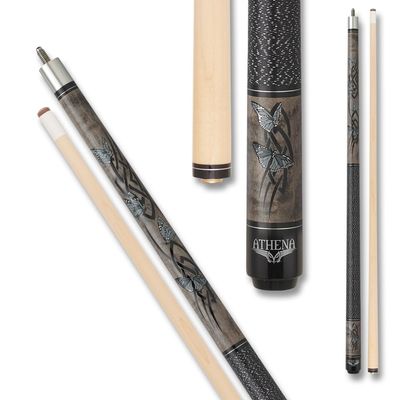 Athena ATH35 Butterflies Pool Cue - 18oz