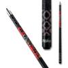 Action Mayhem Cues Adventure Series Billiards Pool Cue Stick, Joker - 18oz view 2