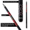 Action Mayhem Cues Adventure Series Billiards Pool Cue Stick, Joker - 18oz view 3
