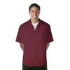 Fame Unisex Zipper Smock - Burgundy/XS (K4-82635) view 1