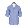 Fame Unisex Button Smock - Counter Coat - Ceil Blue/Medium (K71-82343) view 2