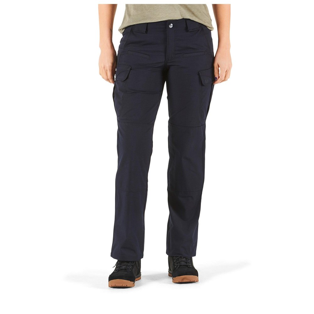 5.11 Tactical Women's Stryke Pants, Regular Fit, Gusseted, 12 Pockets, Style 64386, Dark Navy, Women's 14 Long