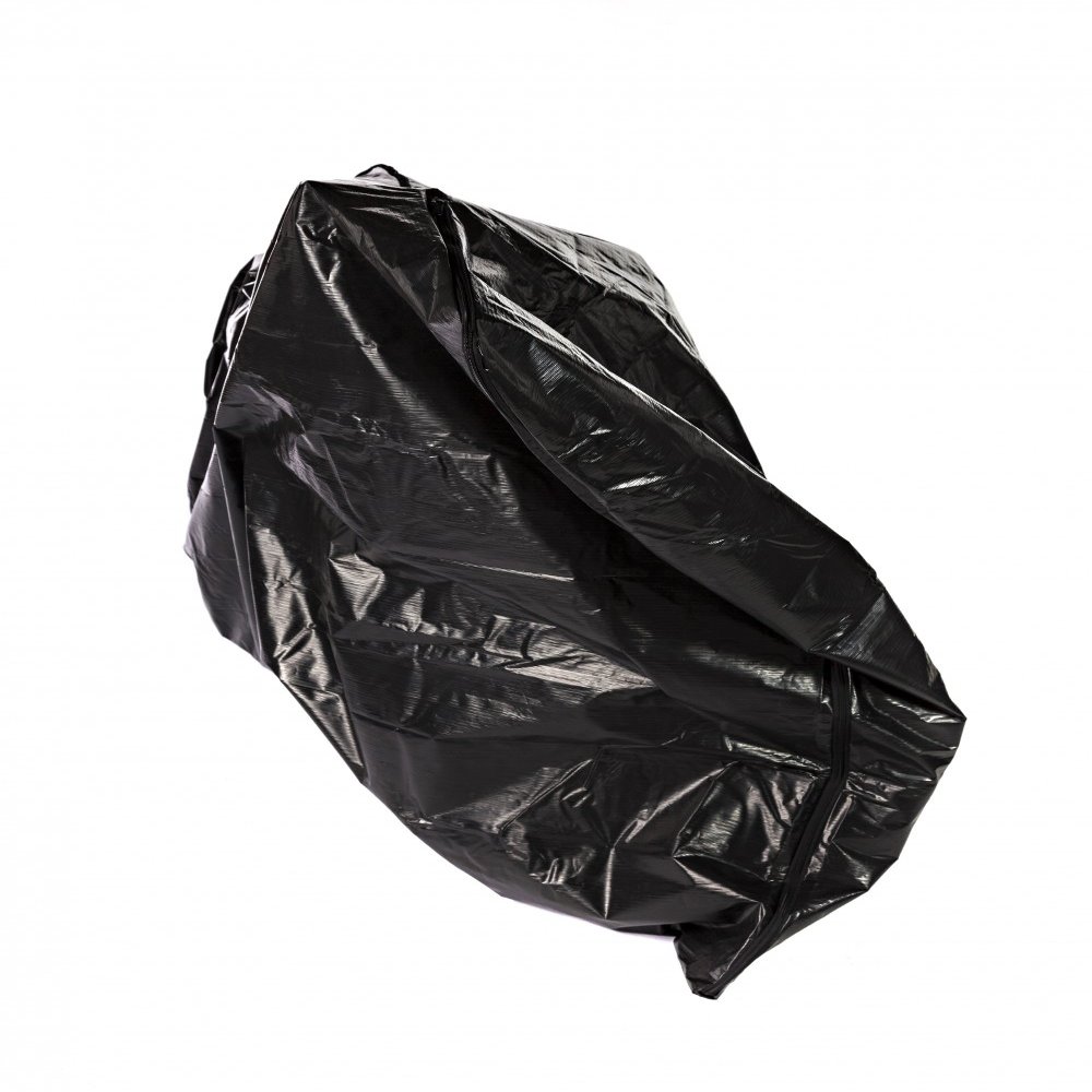 Zerust Rust Preventive Bicycle Storage Bag with Zip Closure, Black