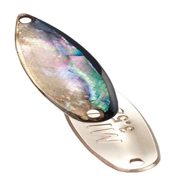 Forest MIU No.03 Native Abalone Lure, 0.1 oz (3.5 g), Spoon