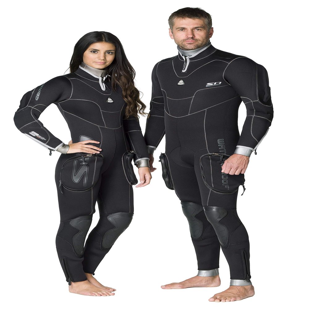 Waterproof Womens SD Combat 7mm Semi-Dry Wetsuit, Small