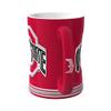 NCAA Ohio State Buckeyes Sculpted Relief Mug, 14-Ounce view 2