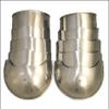 bombayjewel Medieval Knight Shoulder Armor Accessory - Steel Spaulder Set - One Size Fits Most - Silver view 1
