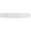CHAMPRO mens With Leather Tab Brute Baseball Belt, White, Youth US view 2