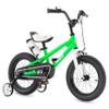 RoyalBaby Freestyle Toddlers Kids Bike 12 Inch Childrens Learning Bicycle with Training Wheels Boys Girls Beginners Ages 3-4 Years, Green view 1