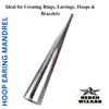 12" Heavy Metal Earring/hoop Mandrel - For 1/2" To 2" Hoop Earrings view 3