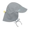 i play. Baby Flap Sun Protection Swim Hat, Gray, 9-18 Months view 1
