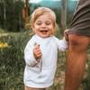 i Play. Baby Breatheasy Sun Protection Shirt, Light Aqua, 6-12 Months view 2