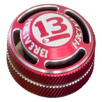 BREADEN Handle Cap/RD Red