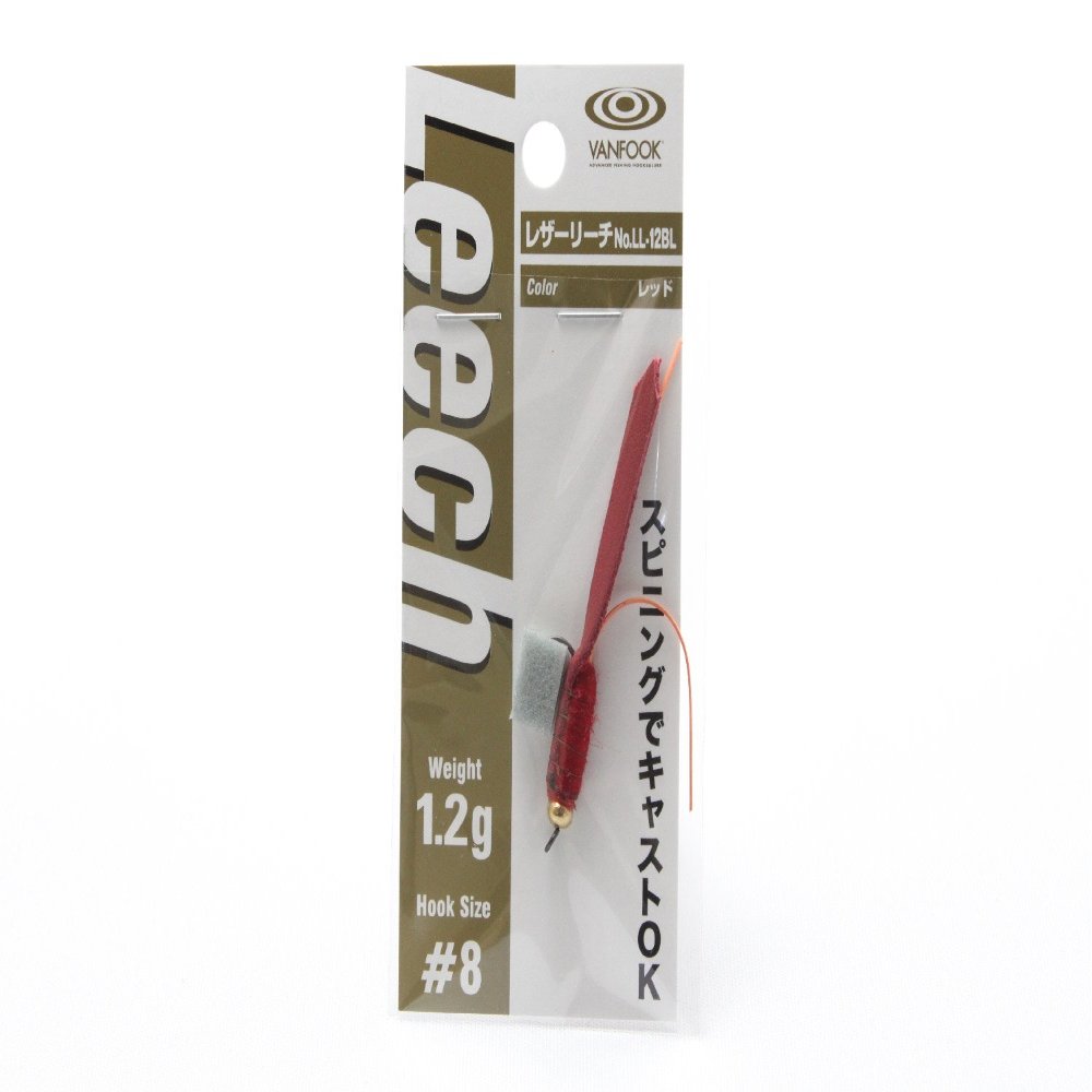 VANFOOK LL-12BL Leather Reach, Red, 0.04 oz (1.2 g)