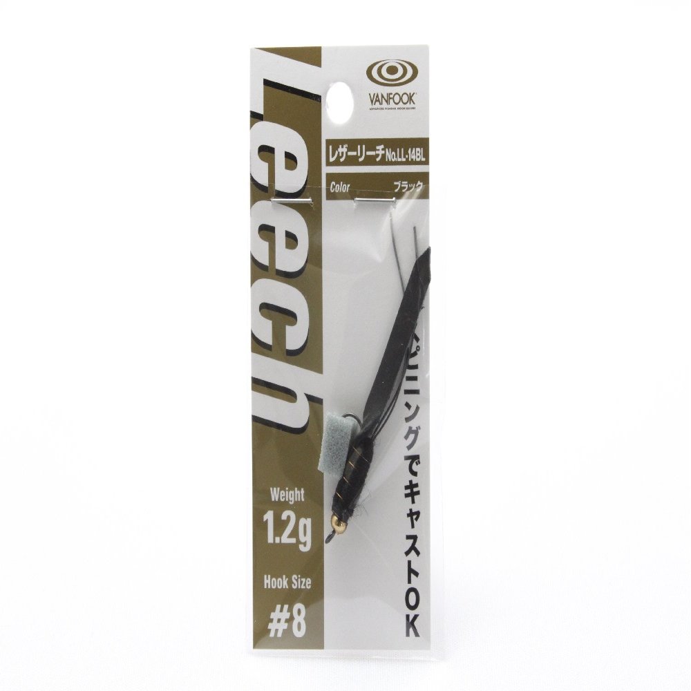 VANFOOK LL-14BL Leather Reach, Black, 0.04 oz (1.2 g)