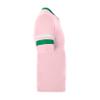Augusta Sportswear Men's Medium Sleeve Stripe Jersey, Light Pink/Kelly/White view 4