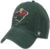 NHL Minnesota Wild Clean Up Cap, One Size, Dark Green view 3