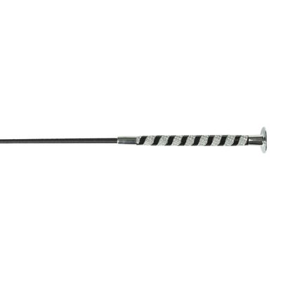 HORZE Extra Long Dressage Training Whip for Flatwork | Horse, Pig Whip - Dark Blue - 40 in