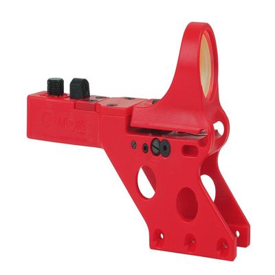 C-MORE Systems Serendipity Red Dot Sight, Click Intensity Switch, 8 MOA, 0.75 inch Frame, 1x Magnification, Made of Polymer, Ultra Bright, All Weather, Waterproof, Lightweight, Red