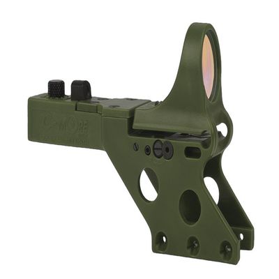 C-MORE Systems Serendipity Red Dot Sight with Click Switch (Frame Width: .830-Inch), Olive Drab Green, 16 MOA