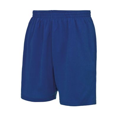 Just Cool Mens Sports Shorts (L) (Royal Blue)