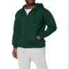 AWDis Men's Zoodie, Bottle Green, XX-Large
