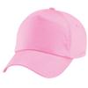 Beechfield Plain Unisex Junior Original 5 Panel Baseball Cap (One Size) (Classic Pink) view 1