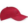 Beechfield Big Boys Junior Kids Plain Legionnaire Cap (One Size) (Classic Red) view 2