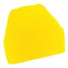 Beechfield Soft Feel Knitted Winter Hat (One Size) (Yellow) view 1