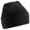 Beechfield Soft Feel Knitted Winter Hat (One Size) (Classic Pink) view 4