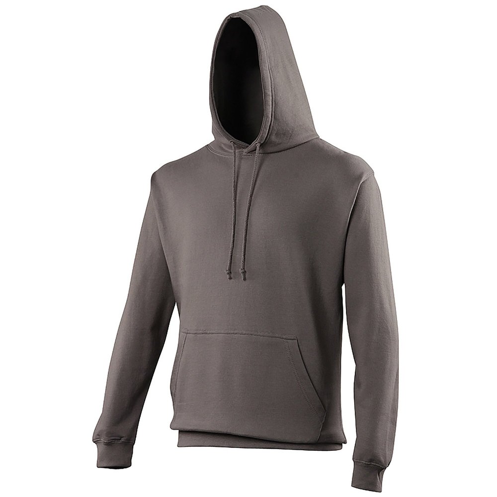 AWDis Unisex College Hooded Sweatshirt/Hoodie (M) (Steel Gray)