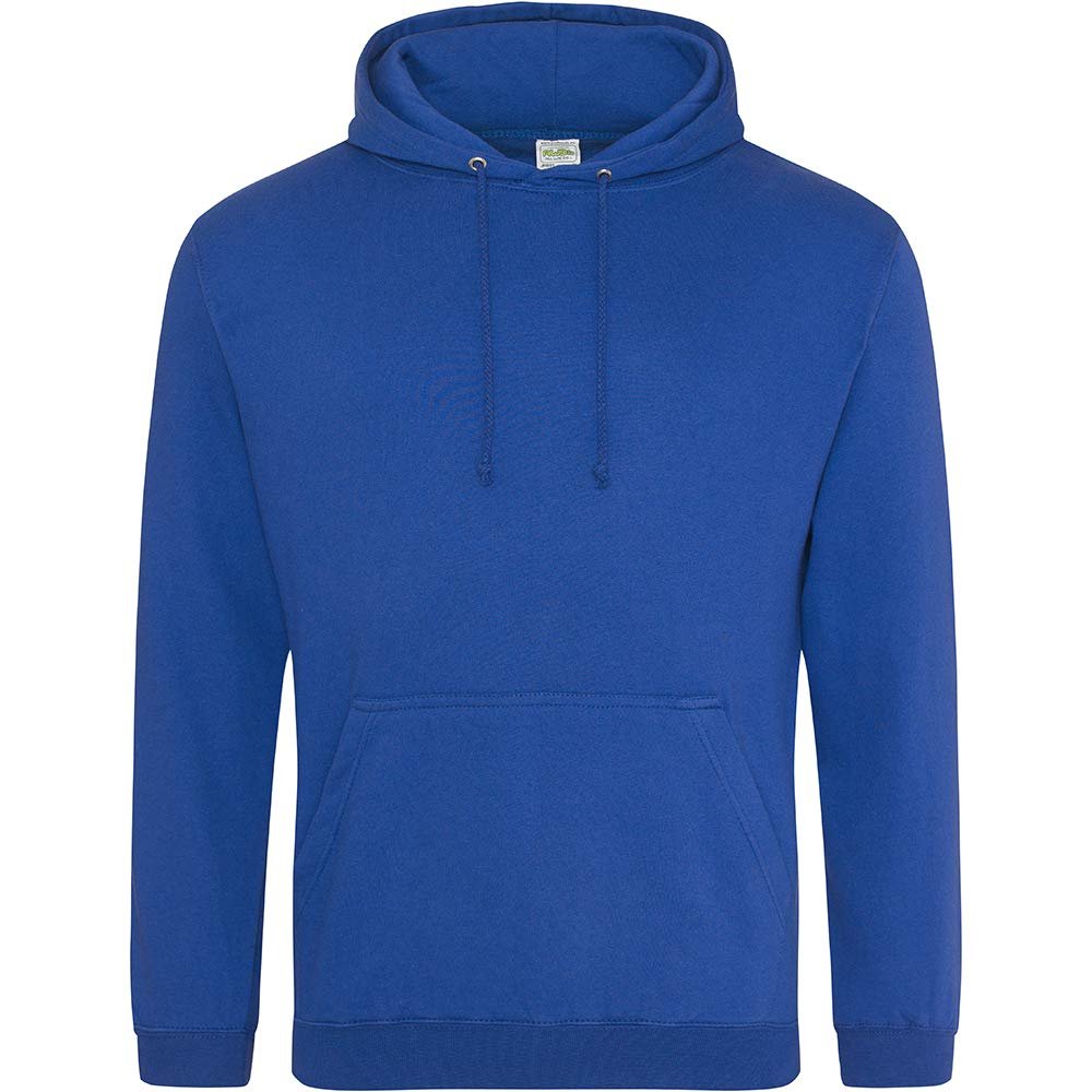 Awdis Unisex College Hooded Sweatshirt/Hoodie (S) (Royal Blue)