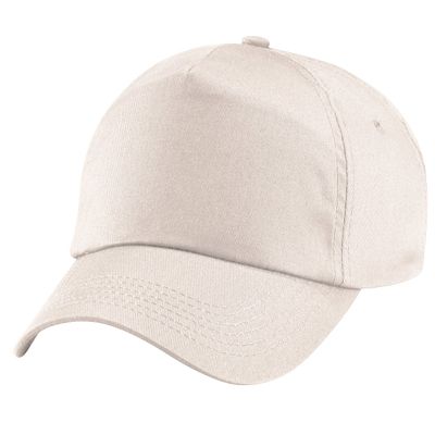 Beechfield Unisex Plain Original 5 Panel Baseball Cap (One Size) (Sand)