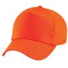 Beechfield Unisex Plain Original 5 Panel Baseball Cap (One Size) (Orange) view 1