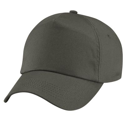 Beechfield Unisex Plain Original 5 Panel Baseball Cap (One Size) (Olive)