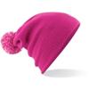Beechfield Big Girls Snowstar Duo Extreme Winter Hat (One Size) (Surf Blue/Off White) view 2