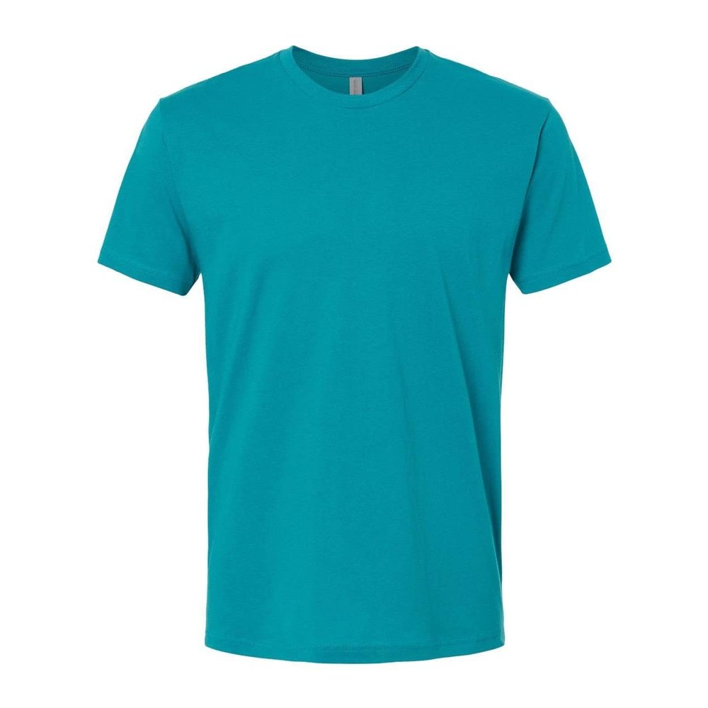 Next Level Apparel  Adult Cotton Tee. NL3600 - Teal