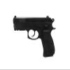 ASG CZ 75D Compact Airgun - Non-Blowback Air Pistol-, 0.177/4.5mm, 17-Round Magazine, Adjustable Rear Sight, Accessory Rail - Black view 1
