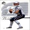 SP Authentic 2002 Tom Brady Football Trading Card view 1