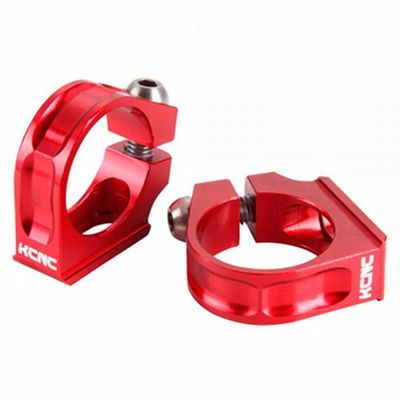 KCNC Bicycle Lightweight Brake Parts XTR M980 Shifter Clamp Red 22.2mm