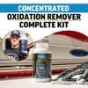 Poli Ox Oxidation Removal Kit for RVs & Boats - Removes Heavy Oxidation, Stains, Grime - Safe for Fiberglass, Gelcoat, Vinyl Decals - Includes 16 Oz Cleaner, Scrub Pad & Sanding Pads - 4-in-1 Kit view 2