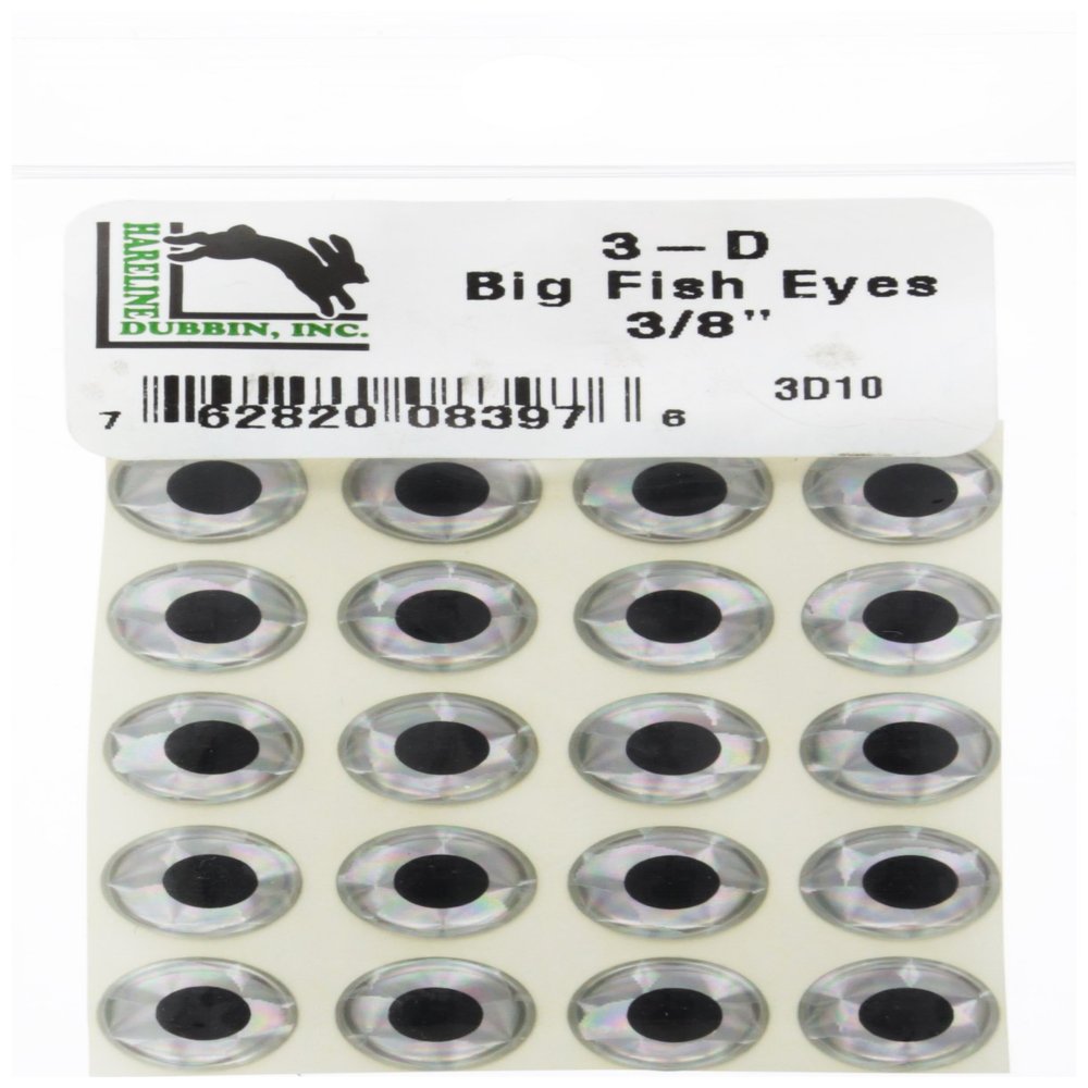3D Big Fish Eyes 10MM 3/8