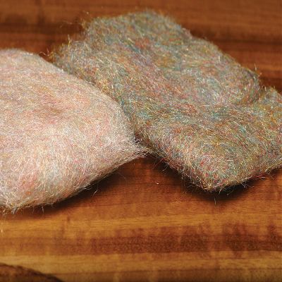 Hareline Fly Tying Light Shade Rainbow Scud Dub