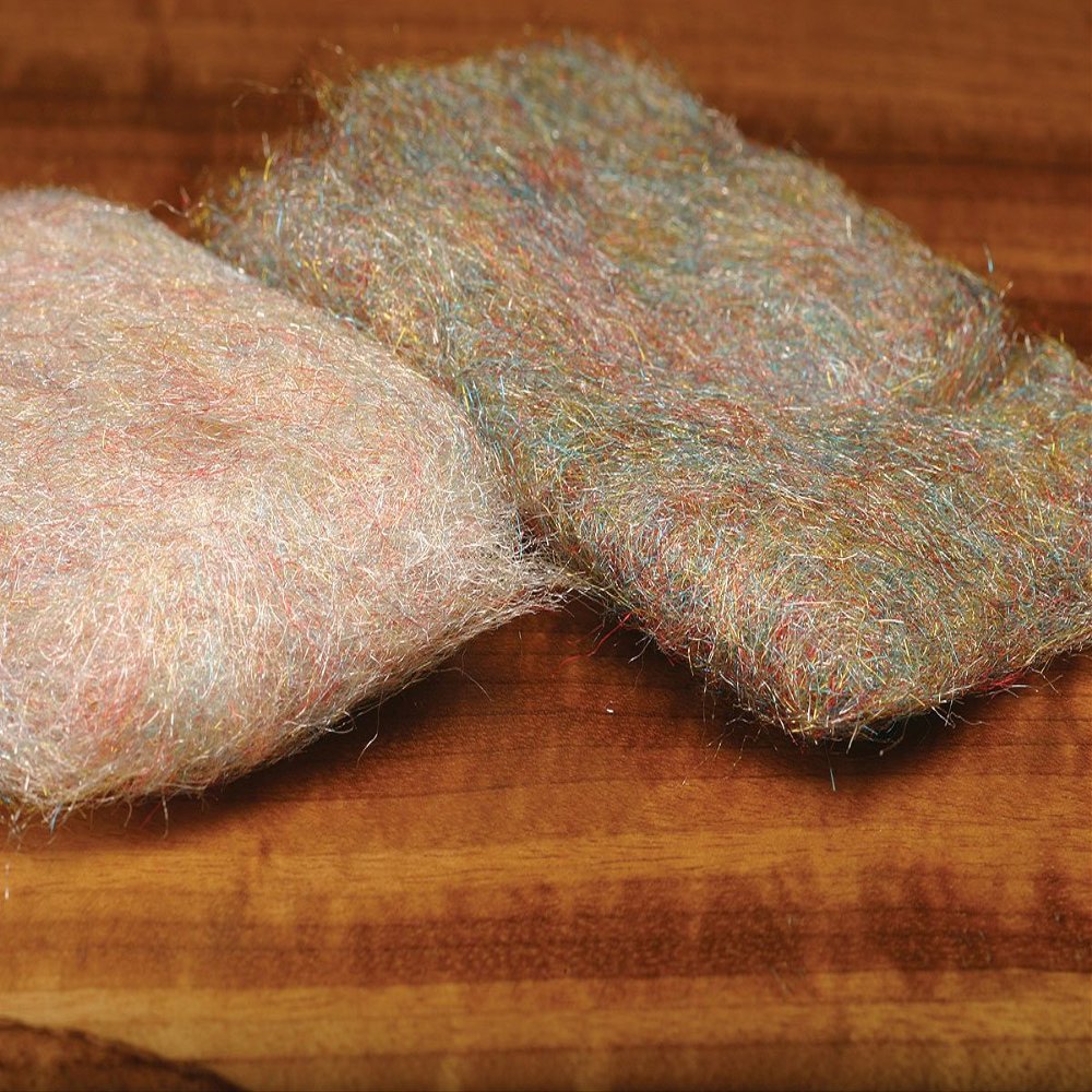 Hareline Fly Tying Light Shade Rainbow Scud Dub