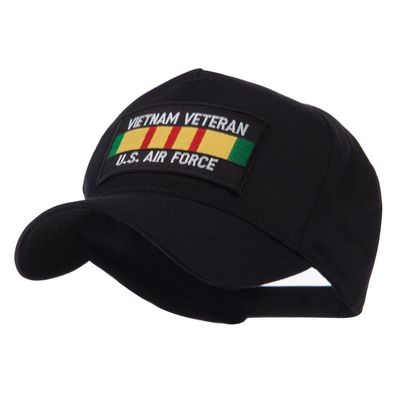 e4Hats.com Veteran Rectangle Shape Patch Cap - VN AF OSFM