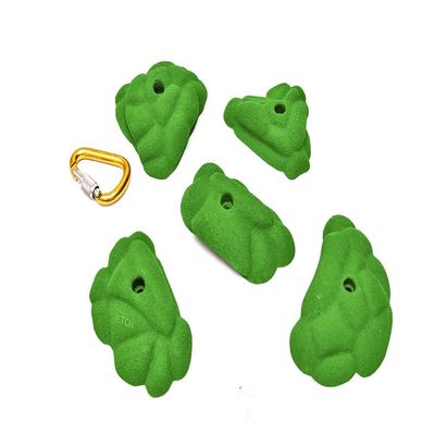 ETCH Font Set B Climbing Hold, Green