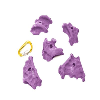 ETCH Euro Limestone Set E Climbing Hold, Purple