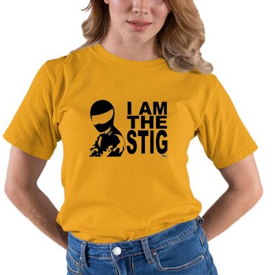 Go All Out XXX-Large Gold Adult I Am The Stig T-Shirt
