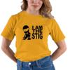 Go All Out XXX-Large Gold Adult I Am The Stig T-Shirt view 1