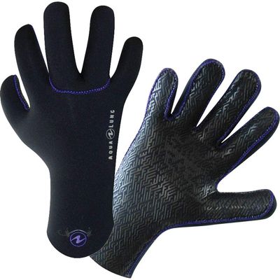 Aqua Lung Womens 6/4mm Ava Cold Water Gloves (Large)